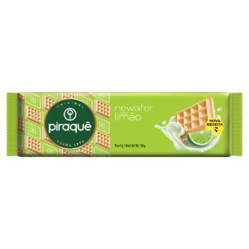 BISCOITO NEWAFER PIRAQUE LIMAO 100G