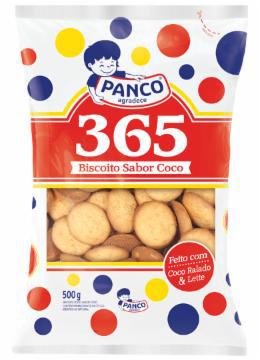 BISCOITO PANCO 365 COCO 500g