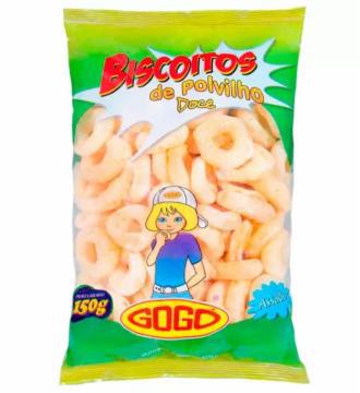 BISCOITO POLVILHO GOGO DOCE 150G