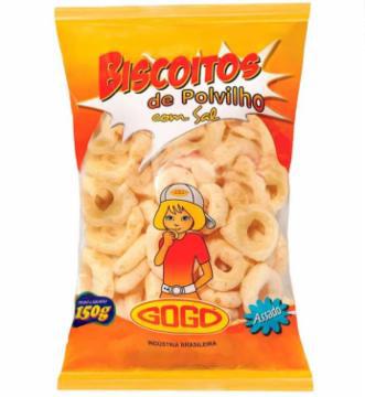 BISCOITO POLVILHO GOGO SALG 150G