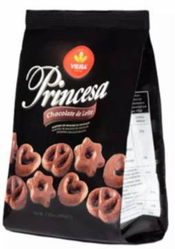 BISCOITO PRINCESA VIERA CHOCOLATE 200G