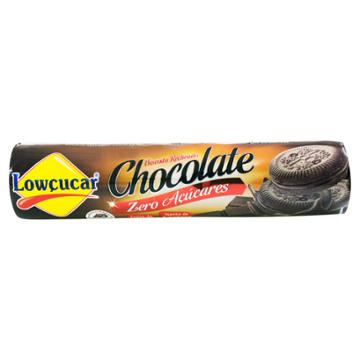 BISCOITO RECHEADO LOWCUCAR CHOCOLATE ZERO 120G