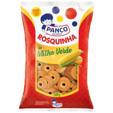 BISCOITO ROSQUINHA PANCO MILHO VERDE 500g