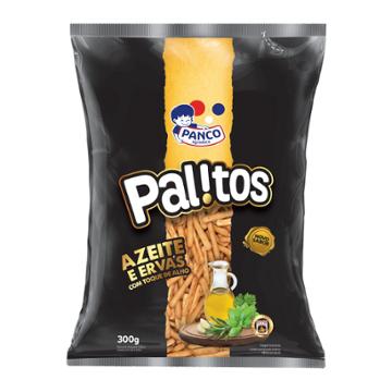 BISCOITO SALGADO PANCO PALITOS AZEITE E ERVAS 300G