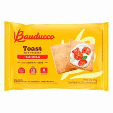 BISCOITO TRADICIONAL BAUDUCCO TOAST 128g