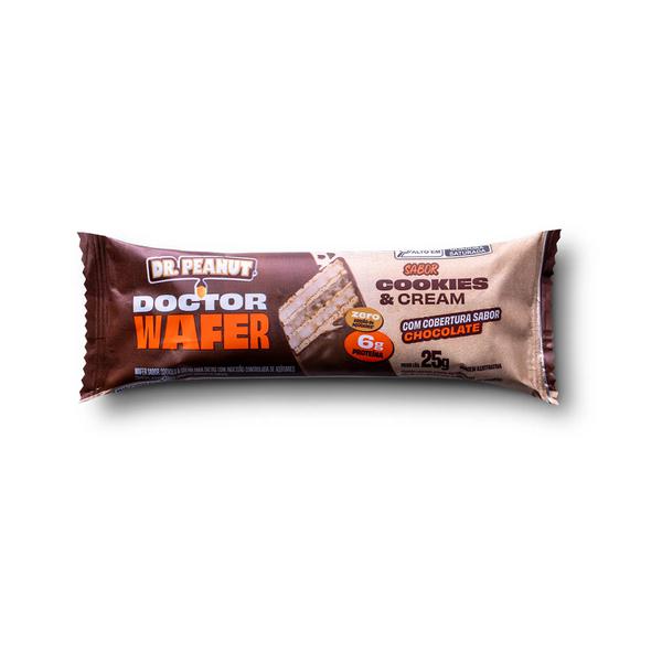 BISCOITO WAFER DR PEANUT COOKIES CREAM 25G