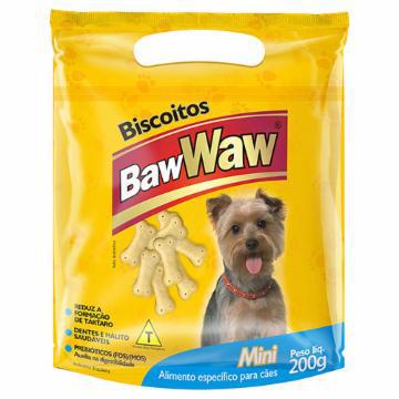 BISCOITOS BAWWAW CAES MINI 200G
