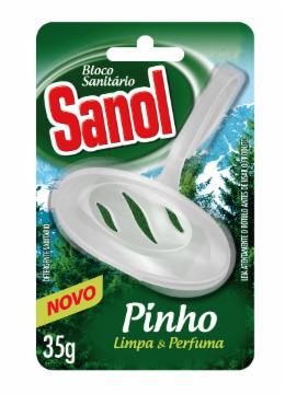 BLOCO SANIT SANOL PINHO AP+REF 35G