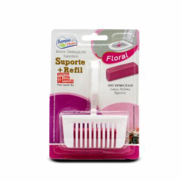 BLOCO SANITARIO SAMPA CLEAN FLORAL AP UN