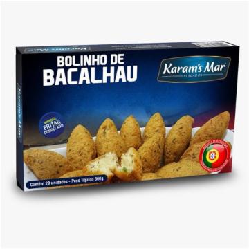 BOLINHO BACALHAU KARAMS MAR 360G