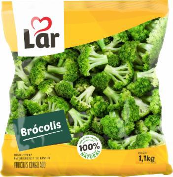 BROCOLIS LAR CONGELADO 1,1KG