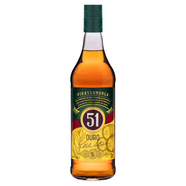 CACHACA 51 COMPOSTA OURO 965ML