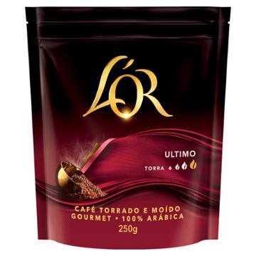 CAFE LOR TORRADO E MOIDO ULTIMO POUCH 250G
