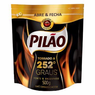 CAFE PILAO 252 GRAUS ABRE E FECHA 500G