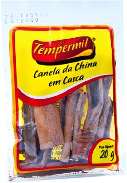 CANELA EM CASCA TEMPERMIL 20G 