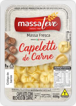 CAPELETTI MASSA LEVE CARNE 400G