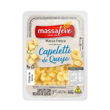 CAPELETTI MASSA LEVE QUEIJO 400G