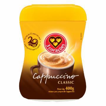 CAPPUCCINO 3 CORACOES CLASSIC PT 400G