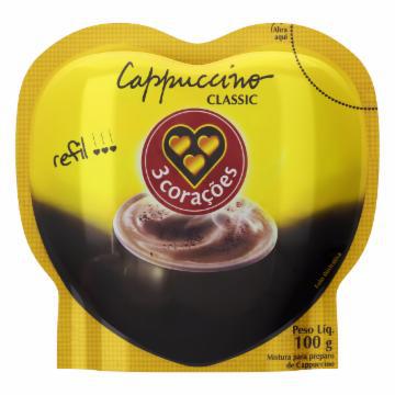 CAPPUCCINO 3 CORACOES CLASSIC REF100G