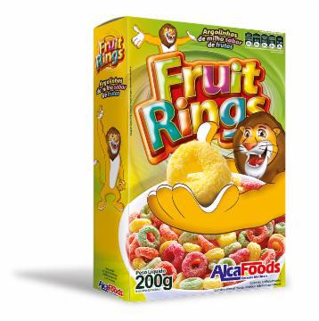 CEREAL ALCAFOODS FRUIT RINGS 200G