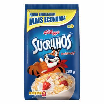 CEREAL KELLOGGS SUCRILHOS ACUCAR SACHE 280G