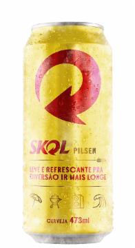 CERVEJA SKOL PILSEN LATAO 473ML