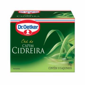 CHA DR OETKER CAPIM CIDREIRA C/10 10G