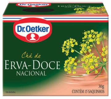 CHA DR OETKER ERVA DOCE C/15 30G