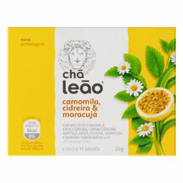 CHA LEAO CAMOMILA CIDREIRA & MARACUJA C/15 24G