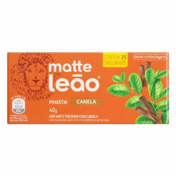 CHA LEAO MATE CANELA C/25 40G