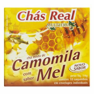 CHA REAL CAMOMILA C/MEL C/10 10G