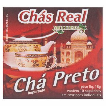 CHA REAL PRETO C/10 18G 