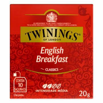 CHA TWININGS ENGLISH BREAKFAST C/10 20G