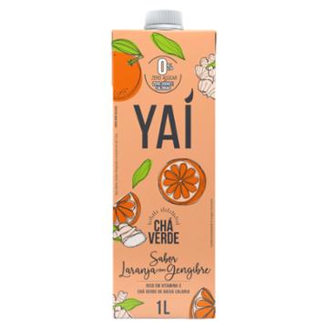 CHA VERDE YAI LARANJA COM GENGIBRE 1L