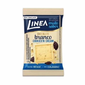 CHOC LINEA BCO COOKIES CREAM 13G