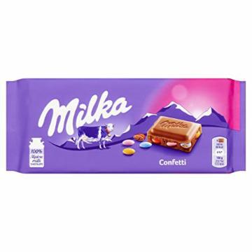 CHOC MILKA CONFETTI 100G