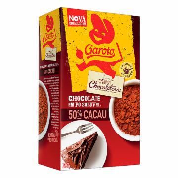 CHOCOLATE EM PO GAROTO 50% CACAU 200G