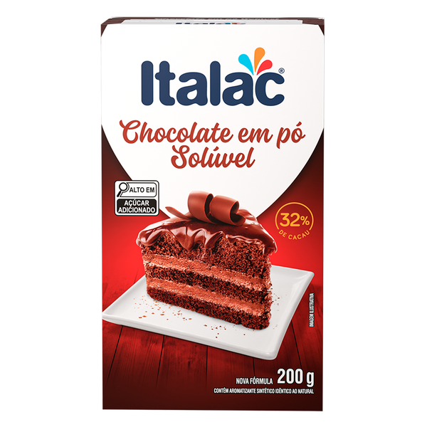 CHOCOLATE EM PO ITALAC SOLUVEL 200G