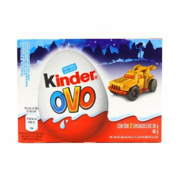 CHOCOLATE KINDER OVO MENINOS C/2 40G