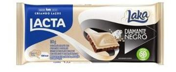 CHOCOLATE LACTA EM BARRA DIAMANTE LAKA 80G