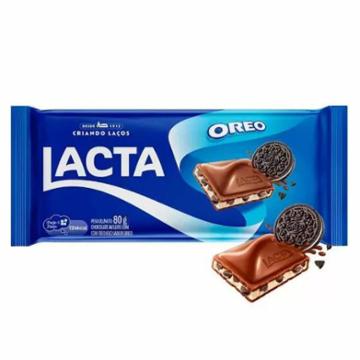 CHOCOLATE LACTA EM BARRA OREO 90G