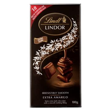 CHOCOLATE LINDT LINDOR DARK 60% 100G