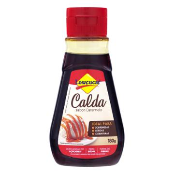 COBERTURA P/SORVETE LOWCUCAR CARAMELO ZERO ACUCAR 180G