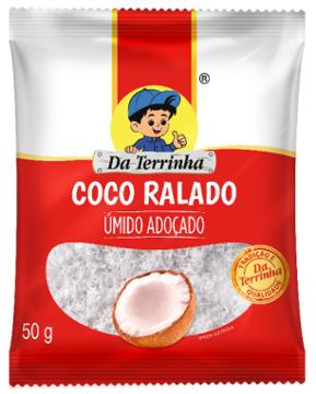 COCO RALADO DA TERRINHA UMIDO 50G