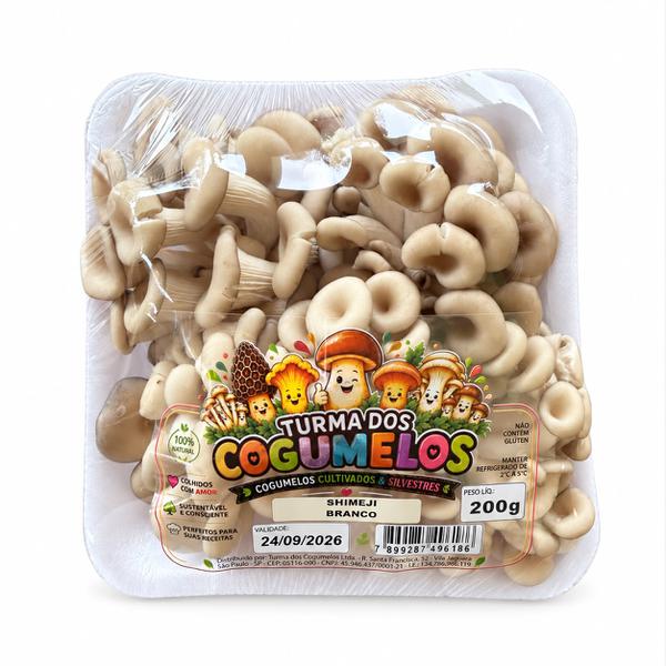 COGUMELOS TURMA DOS COGUMELOS SHIMEJI BRANCO 200G