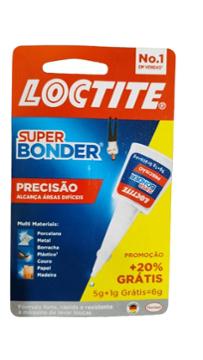COLA SUPER BONDER 5G+1G GRATIS 