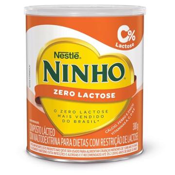 COMPOSTO LACTEO NINHO ZERO LACTOSE 380G