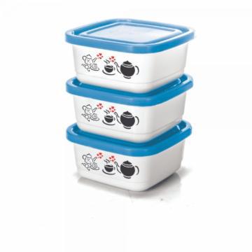 CONJUNTO POTE ERCAPLAST QUADRADO MEDIO 3 PECAS