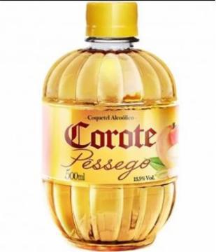 COQ COROTE PESSEGO 500ML