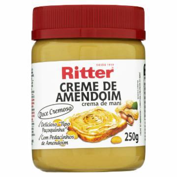 CREME DE AMENDOIM RITTER 250G